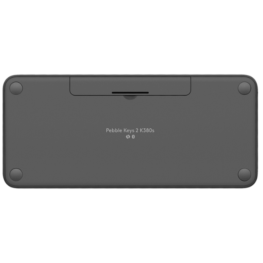 Teclado Logitech Pebble Keys 2 K380s Graphite Bluetooth